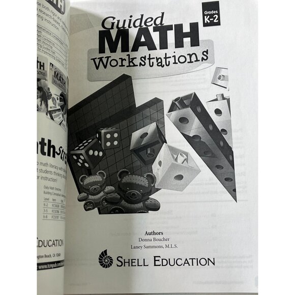 Guided Math Workstations Grades K 2 Teaching Lessons Donna Boucher Laney Sammons - Picture 5 of 6